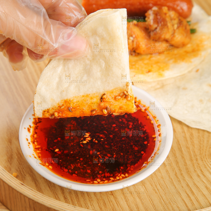 深底上的淄博小饼