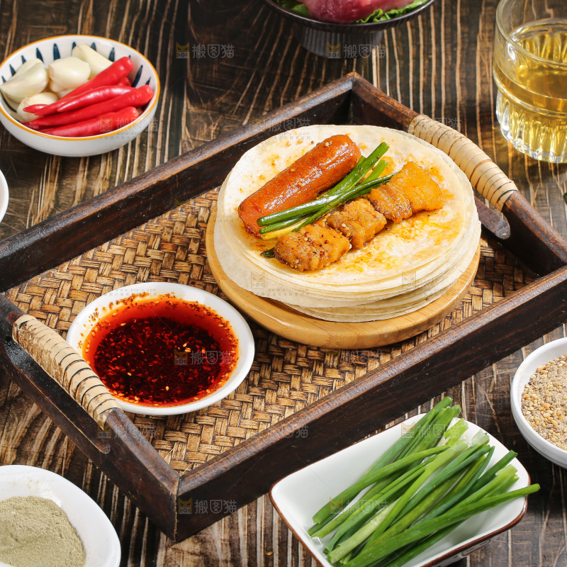 深底上的淄博小饼