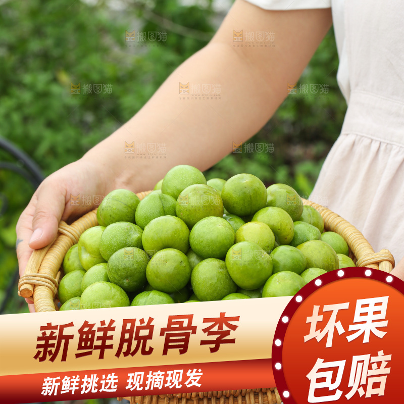 手里拿着脱骨李