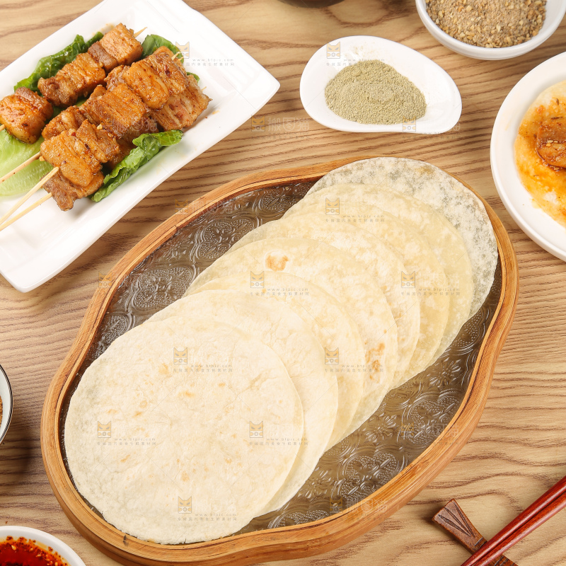 深底上的淄博小饼