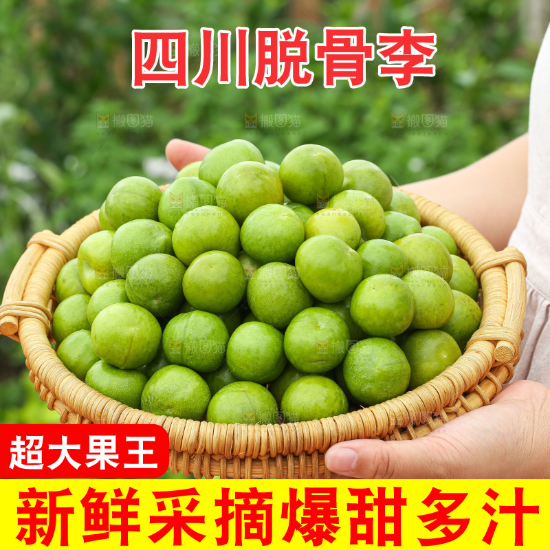 手里拿着脱骨李