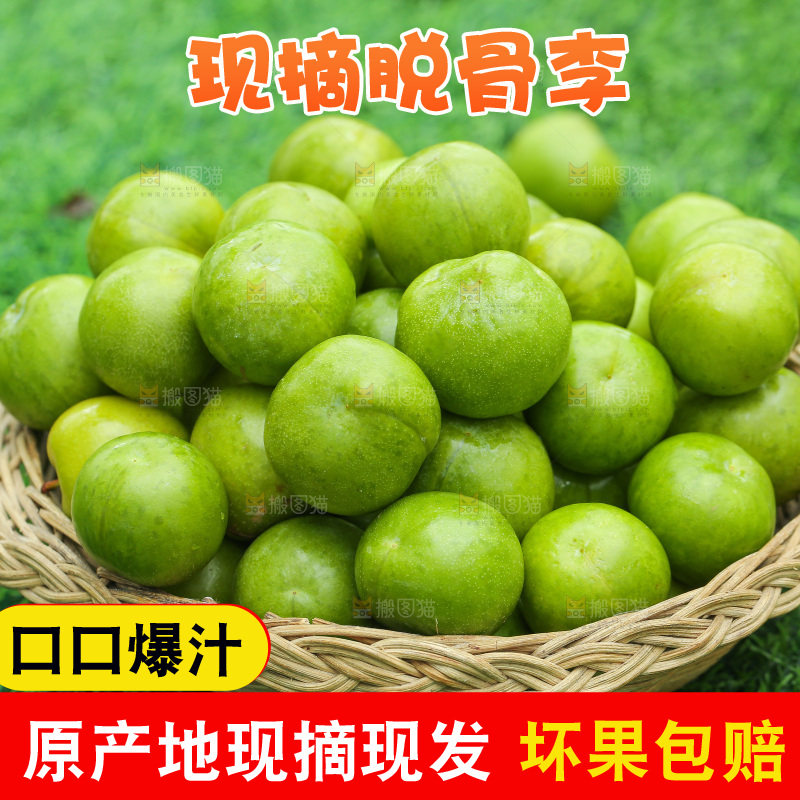 手里拿着脱骨李