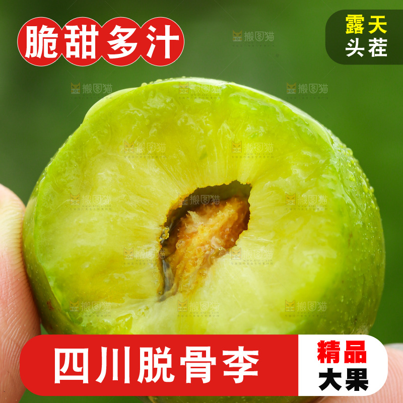 手里拿着脱骨李