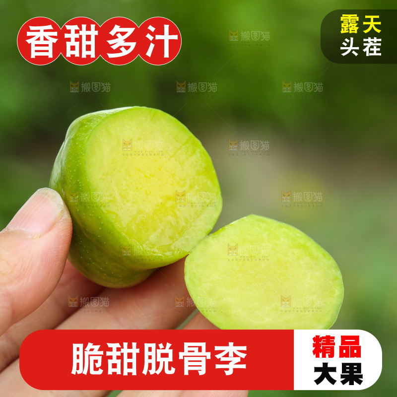 手里拿着脱骨李
