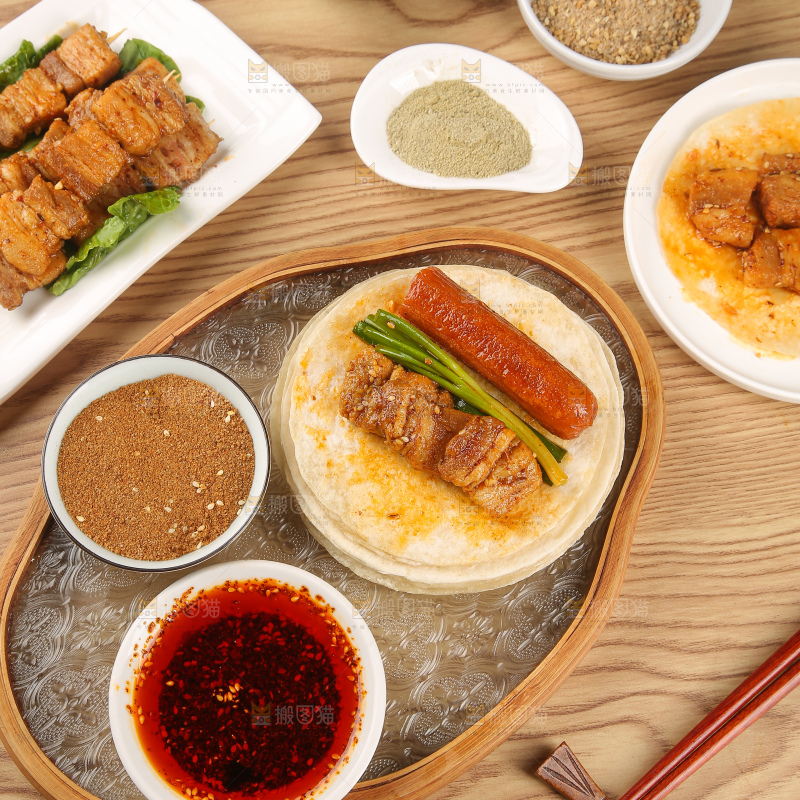 深底上的淄博小饼