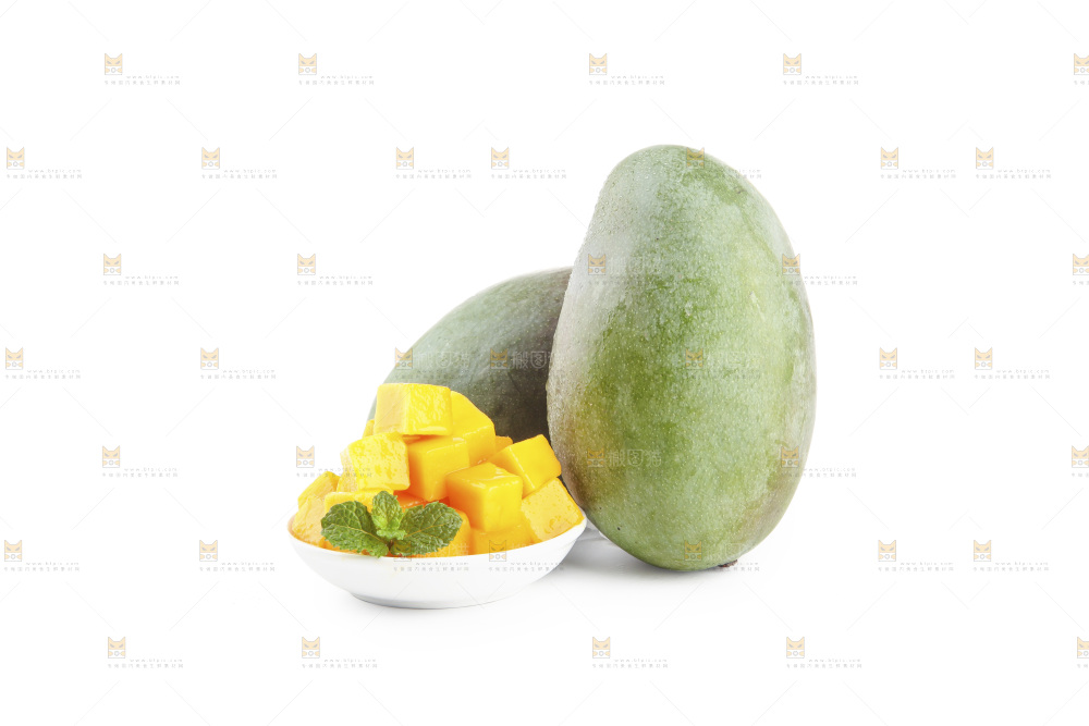 白底上的凯特芒