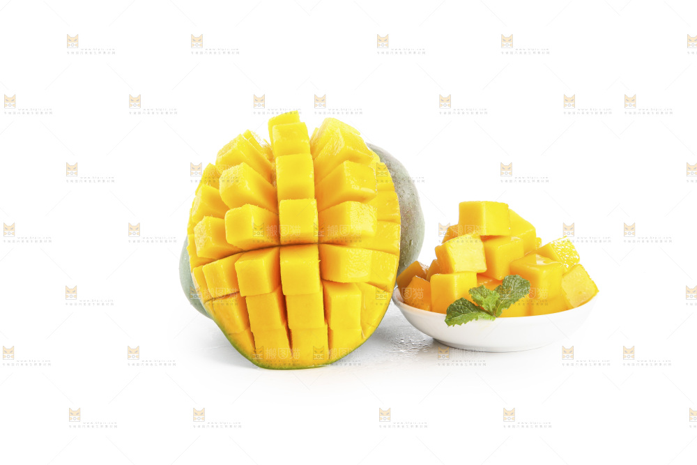 白底上的凯特芒