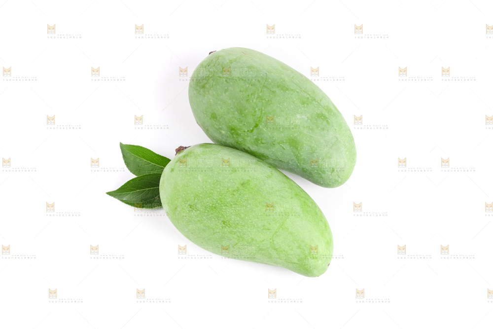 白底上的象牙芒