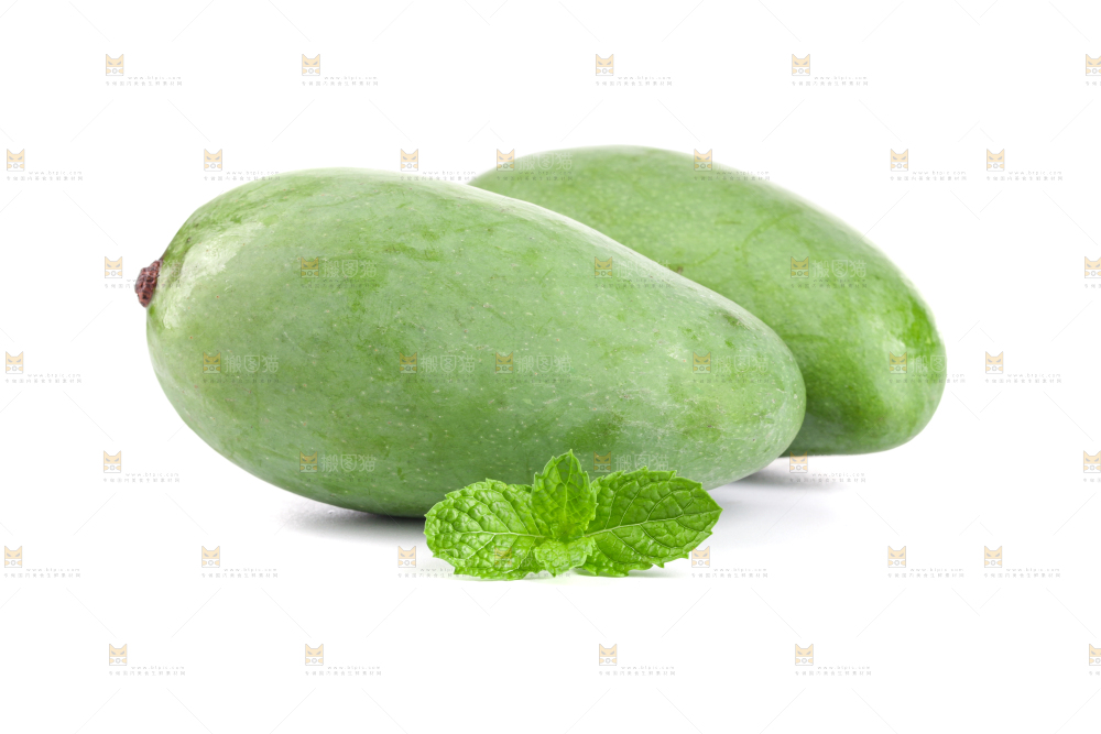 白底上的象牙芒