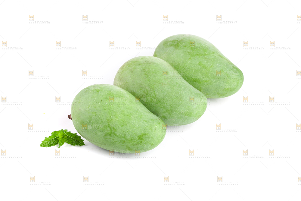白底上的象牙芒