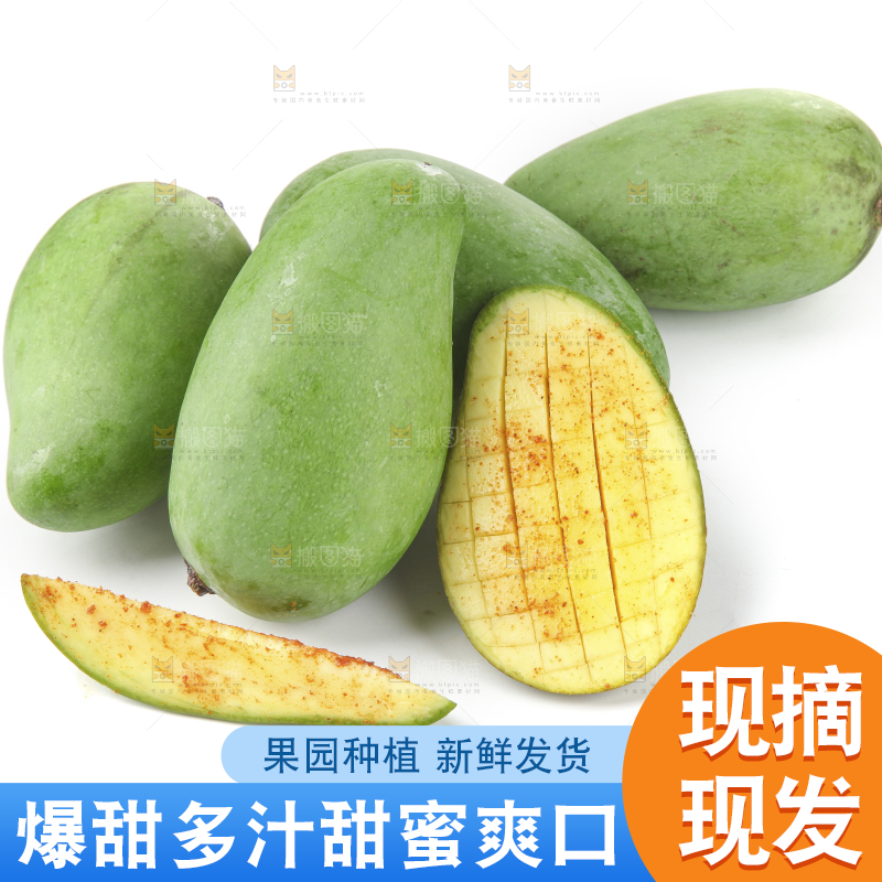 白底上的象牙芒