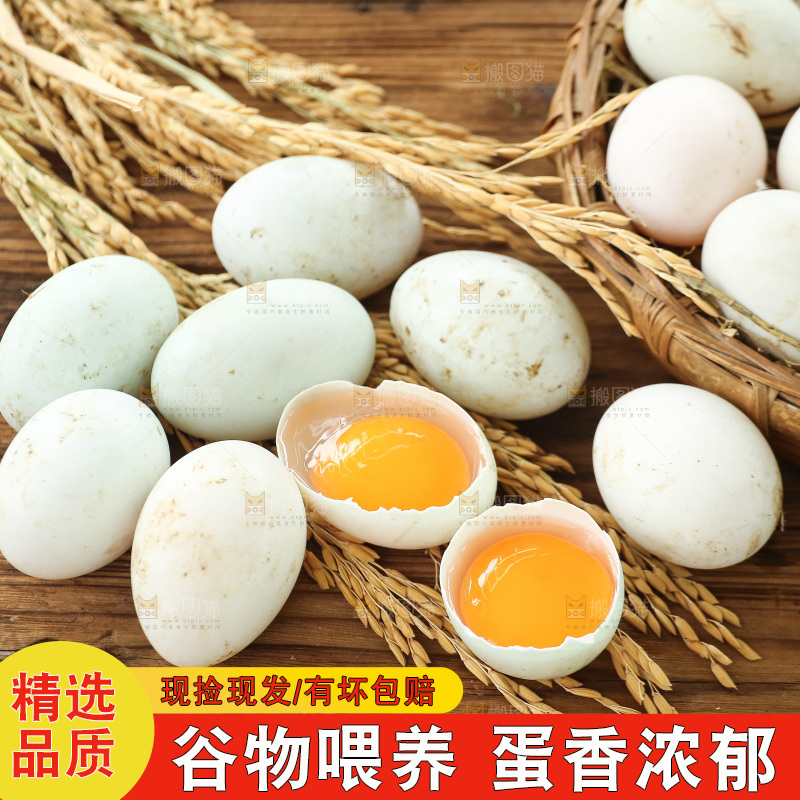 深底上的鸭蛋
