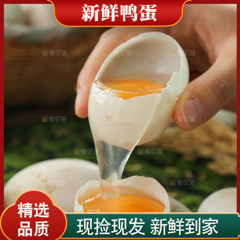深底上的鸭蛋