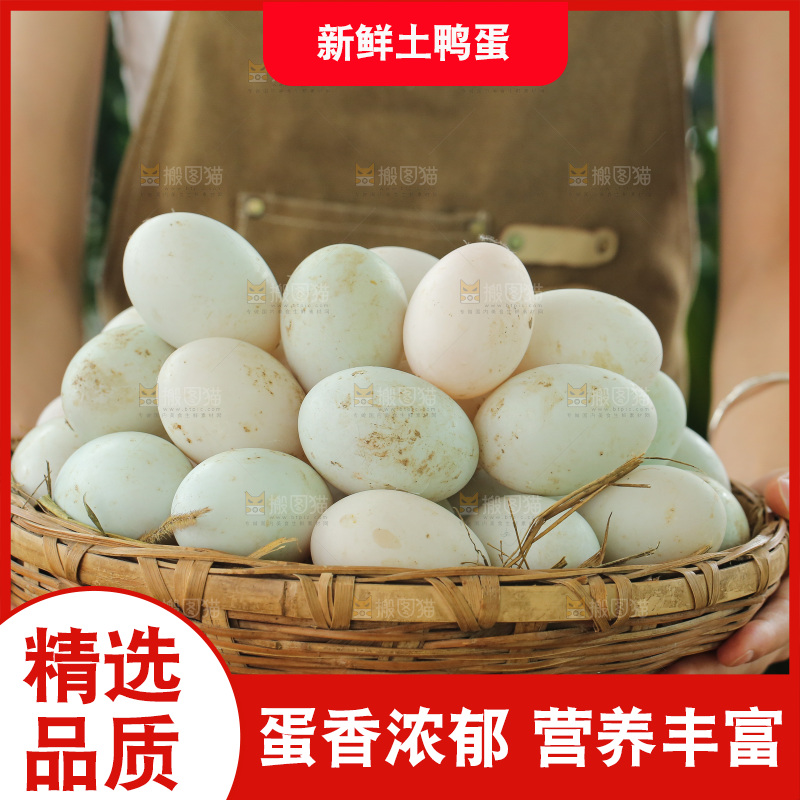 深底上的鸭蛋