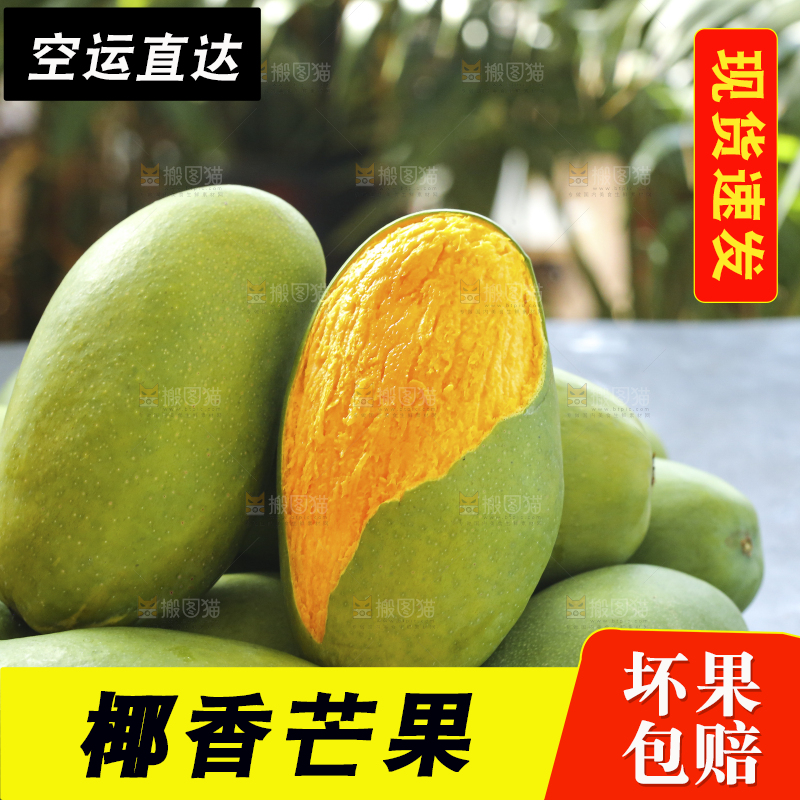 深底上的椰香芒