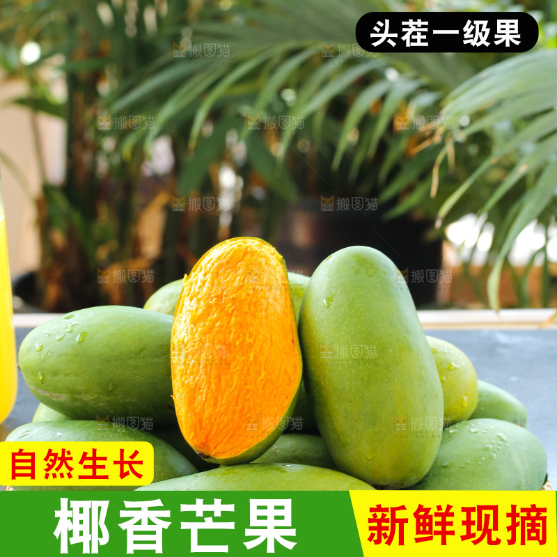 深底上的椰香芒