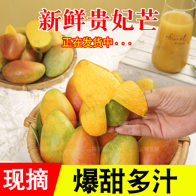 浅底上的贵妃芒