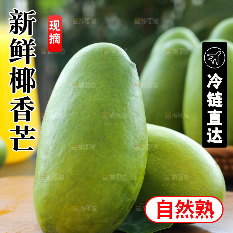 深底上的椰香芒