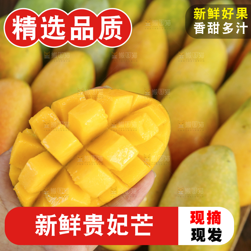 深底上的贵妃芒
