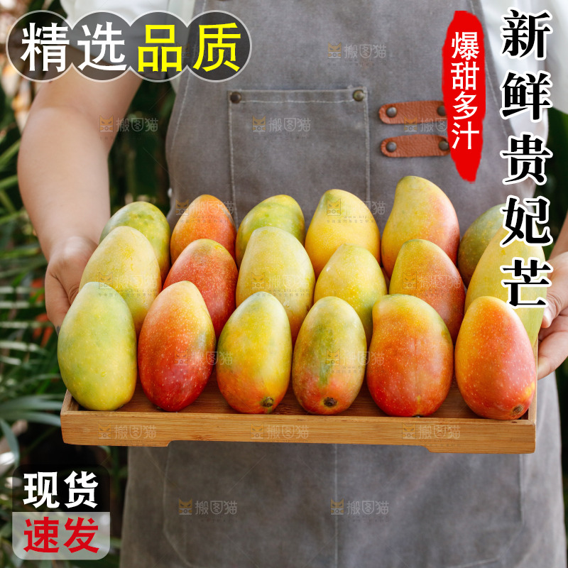 深底上的贵妃芒