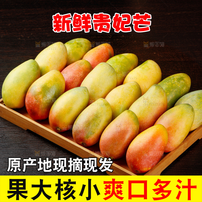 深底上的贵妃芒