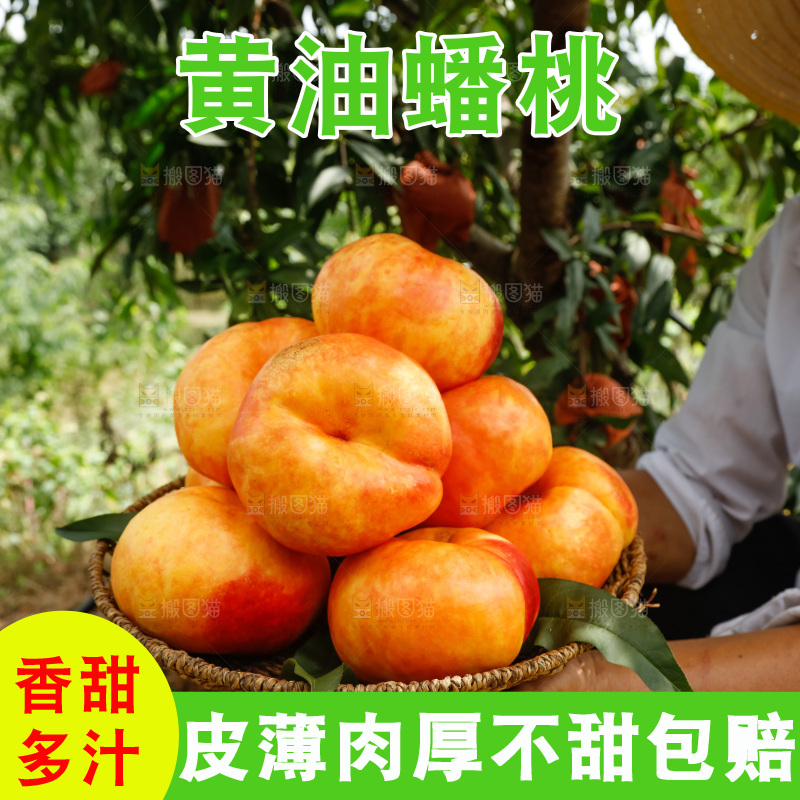 手里拿着黄油蟠桃