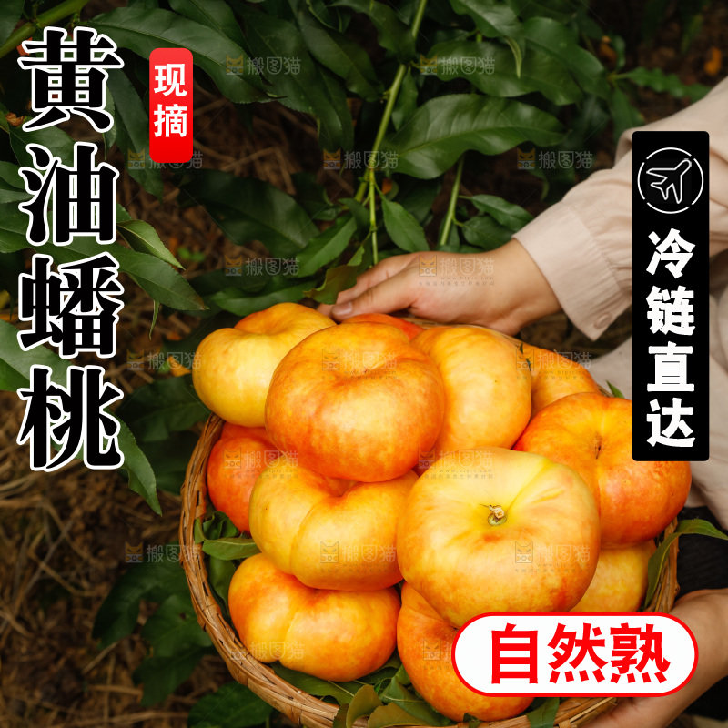 手里拿着黄油蟠桃