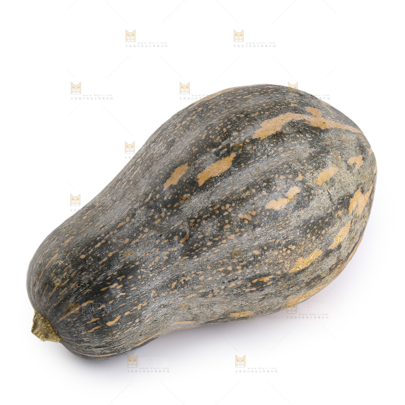 白底上的香芋南瓜