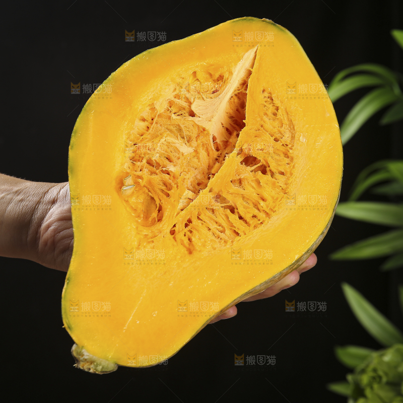 深底上的香芋南瓜