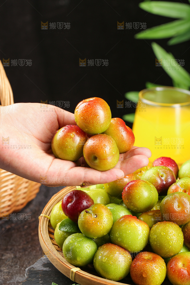 深底上的半边红脱骨李