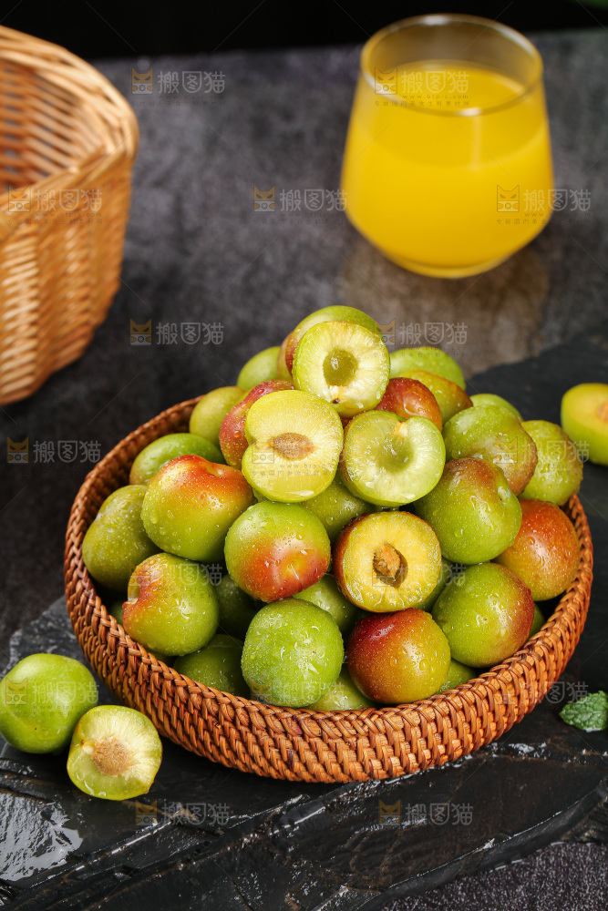 深底上的半边红脱骨李