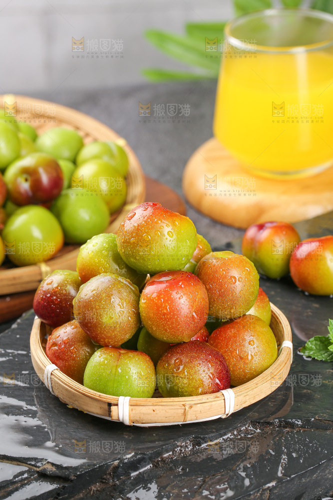 深底上的半边红脱骨李
