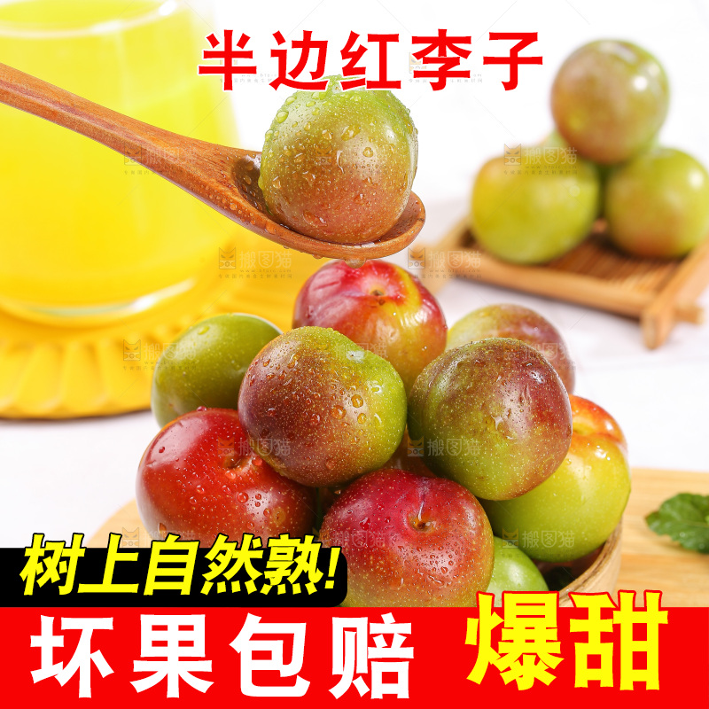 浅底上的茵红李
