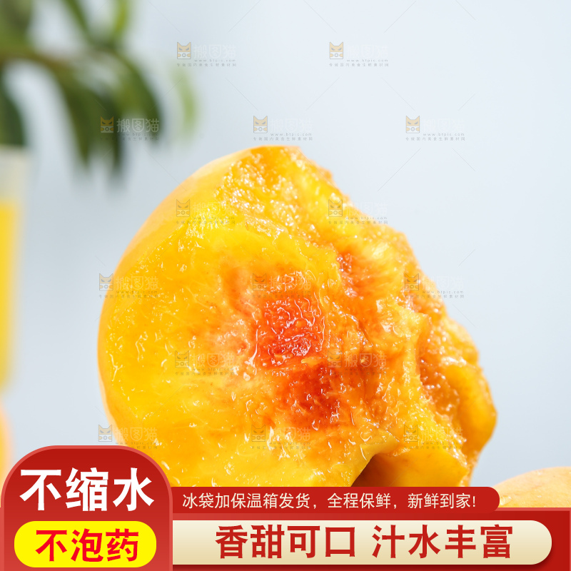 浅底上的奉贤黄桃