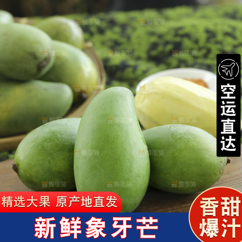 木底上的象牙芒