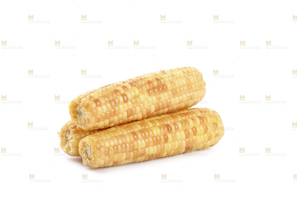 白底上的花糯玉米