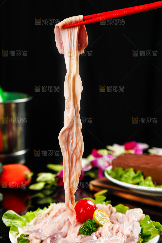 深底上的鸭食管