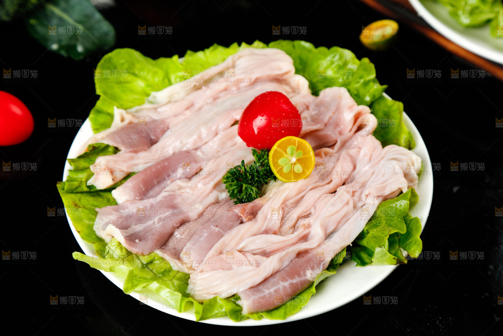 深底上的鸭食管
