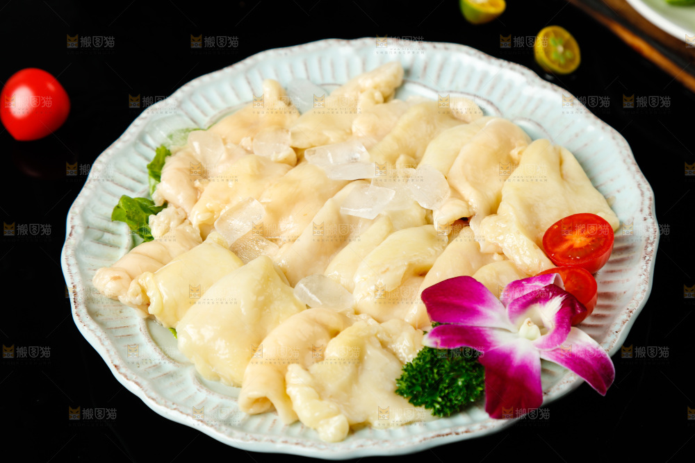 深底上的鸡油