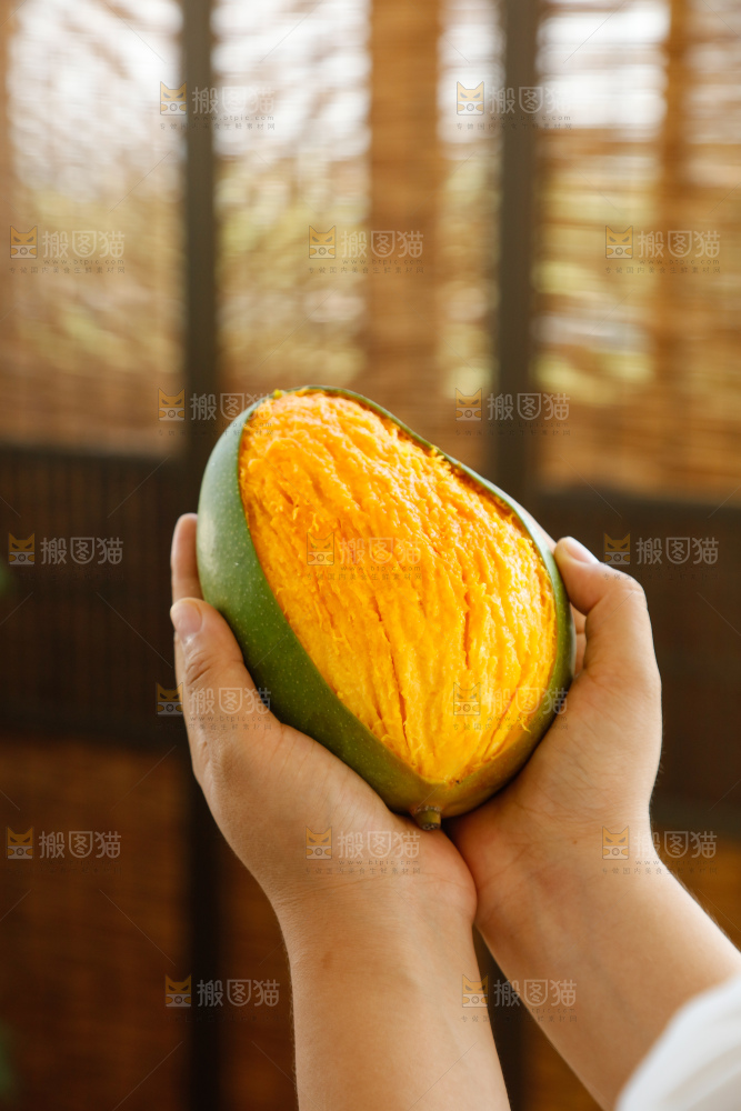 手里拿着凯特芒