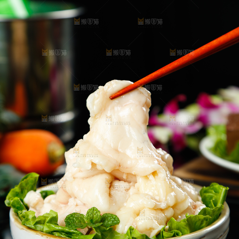 深底上的鸡油