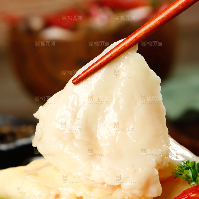 深底上的鸡油