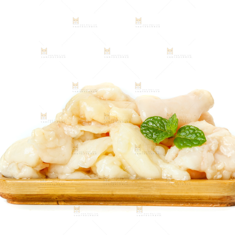 深底上的鸡油