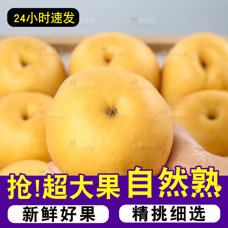浅底上的一盒秋月梨