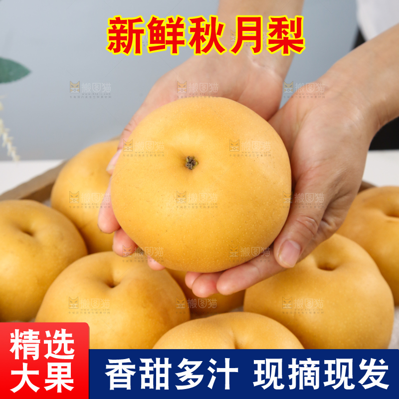 浅底上的一盒秋月梨