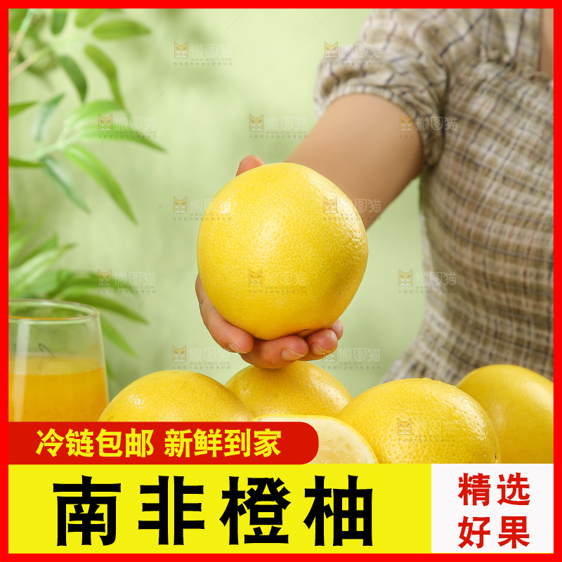 浅底上的南非橙柚