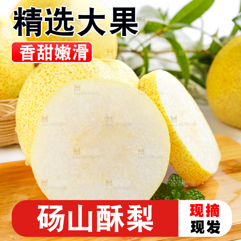 浅底上的砀山酥梨