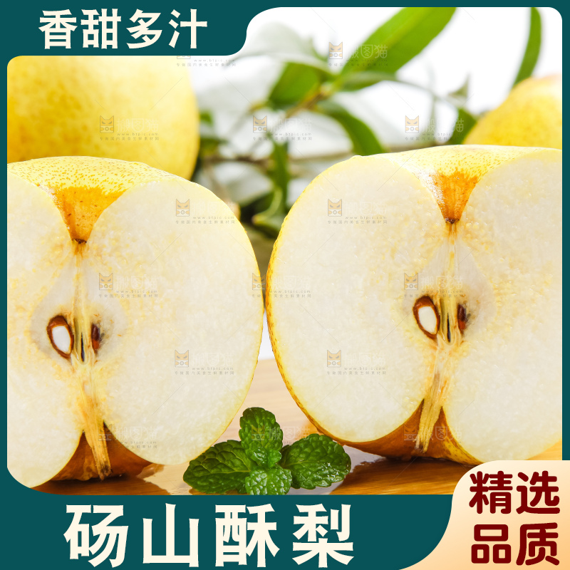 浅底上的砀山酥梨