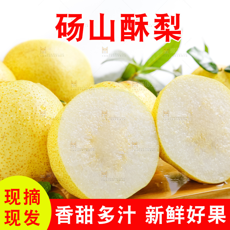 浅底上的砀山酥梨