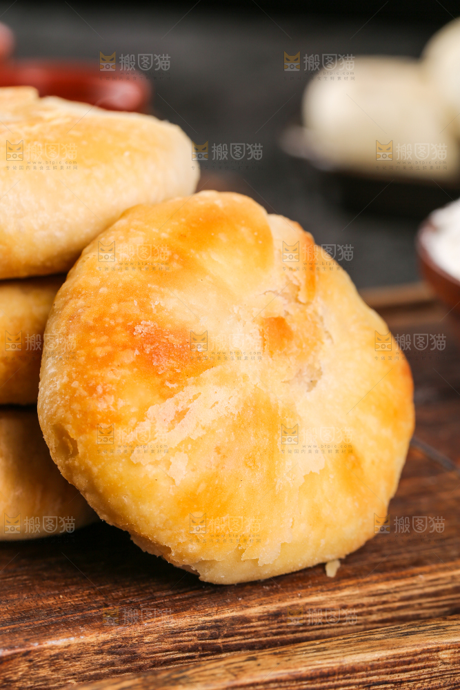 深底上的苏氏月饼